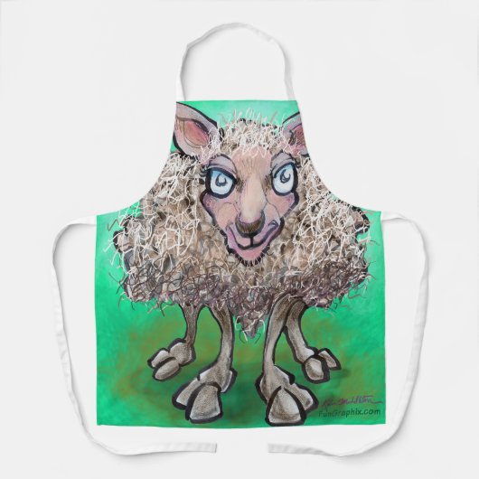 Schafe Schürze (Vorderseite)