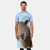 Schafe Schürze (Getragen)