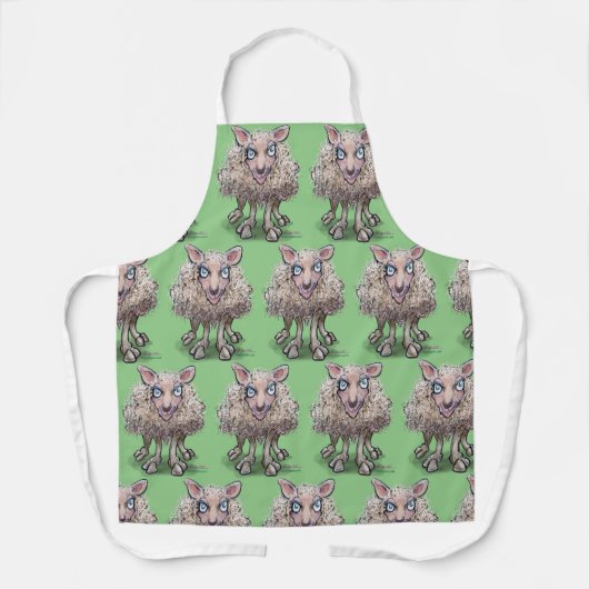 Schafe Schürze (Vorderseite)