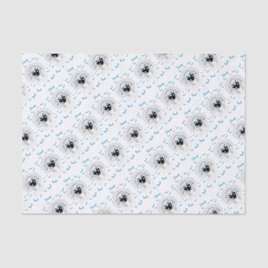 Schafe Seidenpapier (Vorderseite)