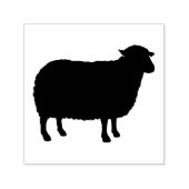 Schafe Silhouette Permastempel (Design)