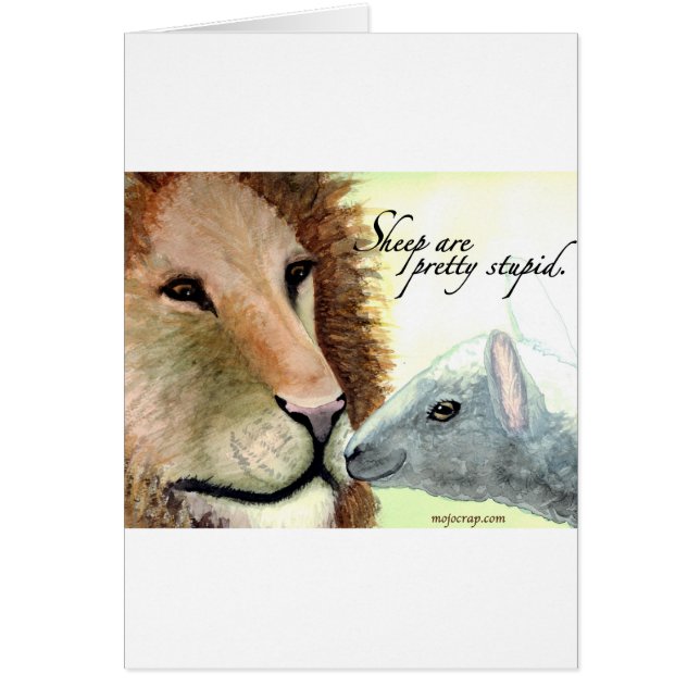 Schafe sind hübsches dummes (Vorne)