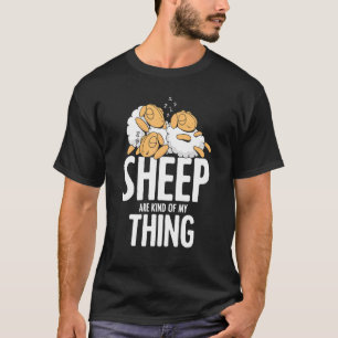 Schafe sind irgendwie meine Sache Sarcasm gegen so T-Shirt