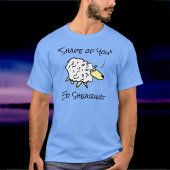 Schafe Sings Form von dir - T - Shirt