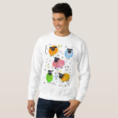 Schafe Sweatshirt (Vorne ganz)