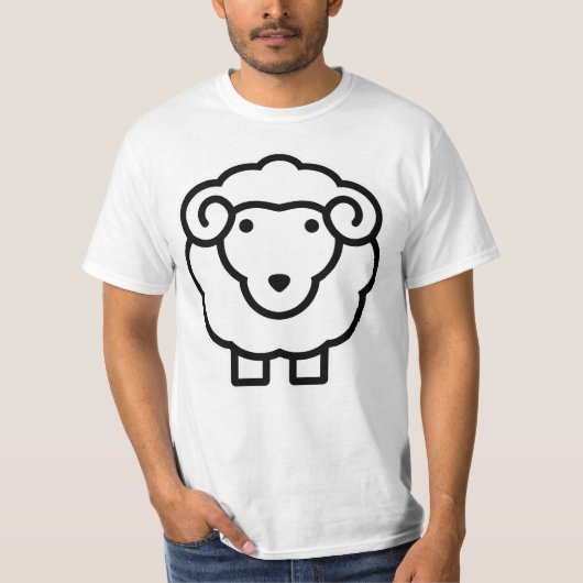 Schafe T-Shirt (Vorderseite)