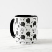 Schafe Tasse (Vorderseite Links)