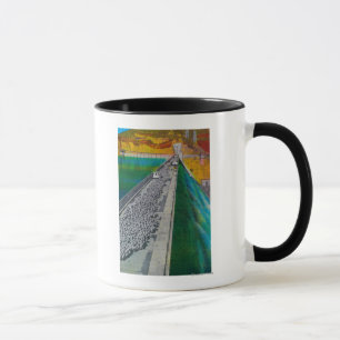 Schafe über Grand Coulee Dam Tasse