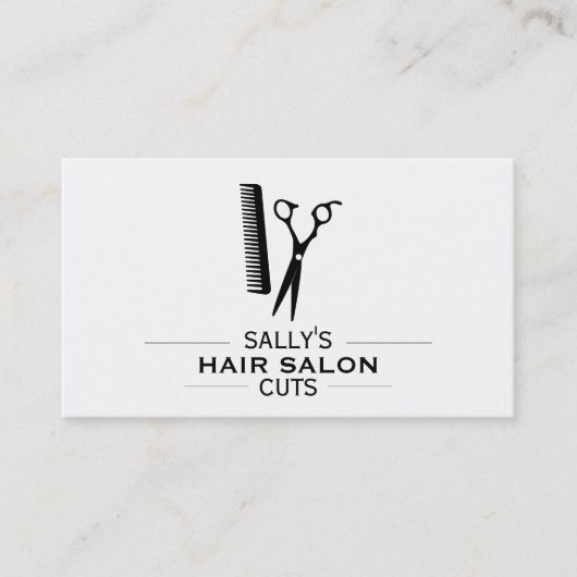 Schafe und Kämme mit Abteilungen Visitenkarte (Vorderseite)