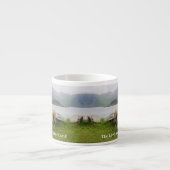 Schafe und Lamm Espressotasse (Vorderseite)