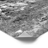 Schafe und Schafe außerhalb von Bethlehem Poster (Ecke)