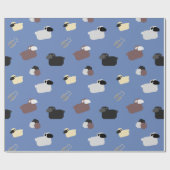 Schafe und Schafe Geschenkpapier (Flach)