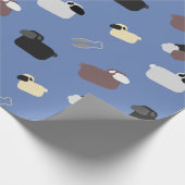 Schafe und Schafe Geschenkpapier (Ecke)