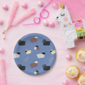 Schafe und Schafe Pappteller (Party)