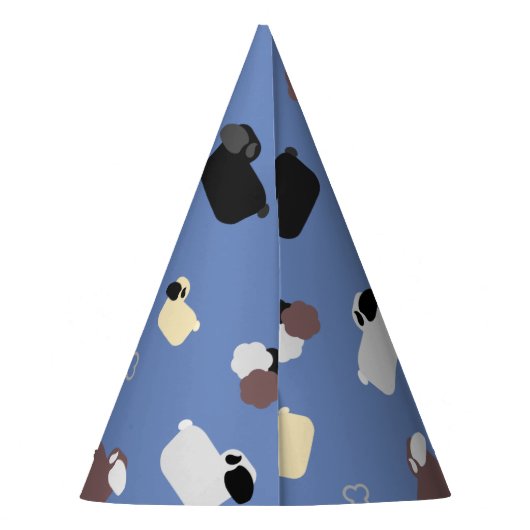 Schafe und Schafe Partyhütchen (Rückseite)