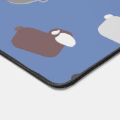 Schafe und Schafe Schreibtischunterlage (Ecke)