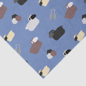 Schafe und Schafe Seidenpapier (Ausschnitt)