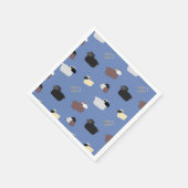 Schafe und Schafe Serviette (Ecke)