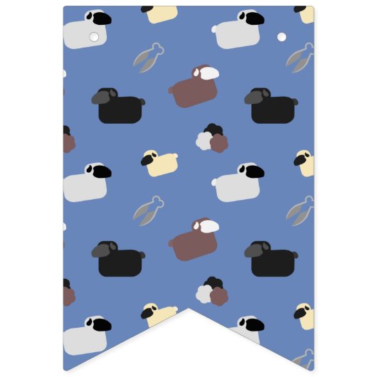 Schafe und Schafe Wimpelkette (Zweite Fahne)