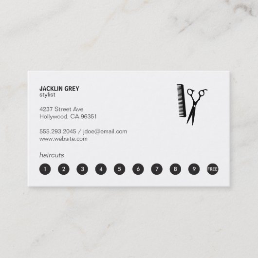 Schafe und Stangen (Lochkarte 10) Treuekarte (Vorderseite)