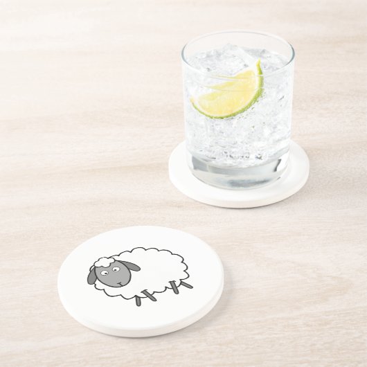 Schafe Untersetzer (Seite)