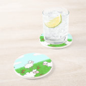 Schafe Untersetzer (Seite)