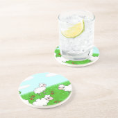 Schafe Untersetzer (Seite)