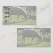 Schafe Visitenkarte (Vorne/Hinten)