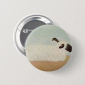 Schafe (von Milton Avery) Button (Vorne & Hinten)