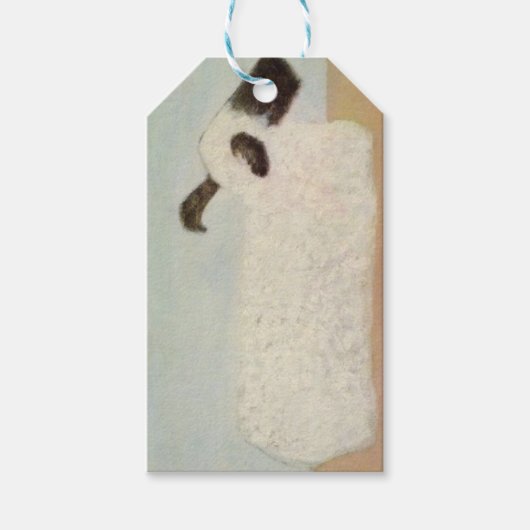 Schafe (von Milton Avery) Geschenkanhänger (Vorderseite)
