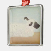 Schafe (von Milton Avery) Keramik Ornament (Links)