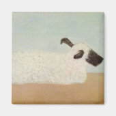 Schafe (von Milton Avery) Magnet (Vorne)