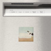 Schafe (von Milton Avery) Magnet (In Situ (Geschirrspüler))