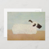 Schafe (von Milton Avery) Postkarte (Vorne/Hinten)