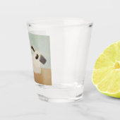 Schafe (von Milton Avery) Schnapsglas (Rechts)