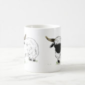 Schafe Wallis Blacknose Kaffeetasse (Mittel)