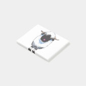 SCHAFE WALLIS BLACKNOSE POST-IT KLEBEZETTEL (angewinkelt)