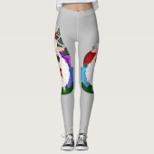 Schafe - Weihnachten Leggings (Vorderseite)