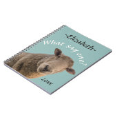 Schafe, welche Mutterschaf sagen? Personalisiert Notizblock (Linke Seite)