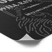 Schafe werden von Wolves Ben Franklin Zitat gegess Poster (Ecke)