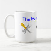 Schafe, Werkzeuge, Kiwi, die MA-Om-Om-chanic Kaffeetasse (Links)