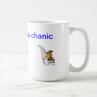 Schafe, Werkzeuge, Kiwi, die MA-Om-Om-chanic Kaffeetasse