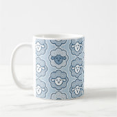 Schafe zählen - blau kaffeetasse (Links)