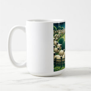 Schafe zählen kaffeetasse