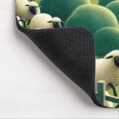 Schafe zählen mousepad (Ecke)