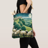 Schafe zählen tasche (Von Nahem)