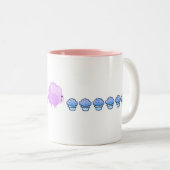 Schafe Zweifarbige Tasse (VorderseiteRechts)
