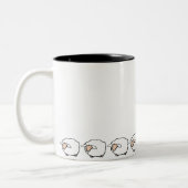 Schafe Zweifarbige Tasse (Links)