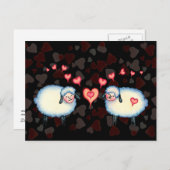 SCHAFEN UND HÖREN VON SHARON SHARPE POSTKARTE (Vorne/Hinten)