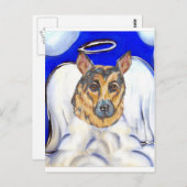 Schäfengel Postkarte (Vorne/Hinten)